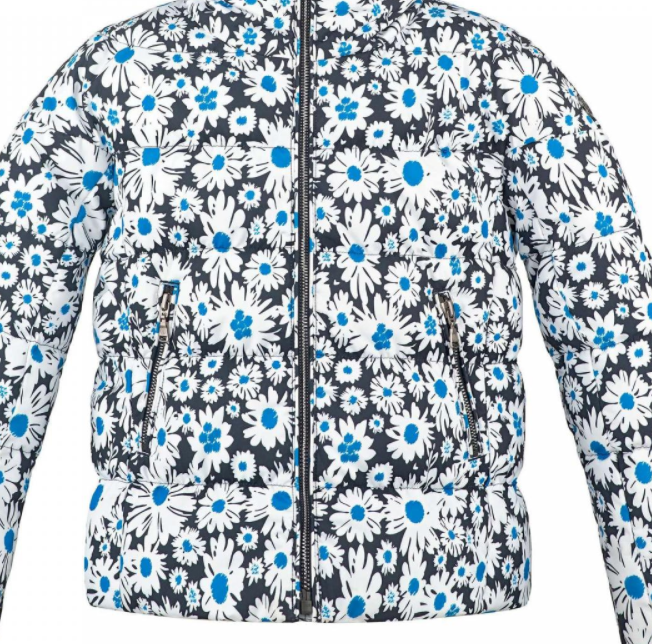Куртка горнолыжная Poivre Blanc 20-21 Synthetic Down Jacket Jr Daisy Blue, цвет белый, размер 128 см 279590-0278001 - фото 2
