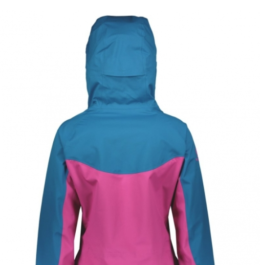 Куртка горнолыжная Scott Jacket W's Explorair 3L Mykonos Blue/Festival Purple, цвет розовый-голубой, размер M 261805 - фото 4