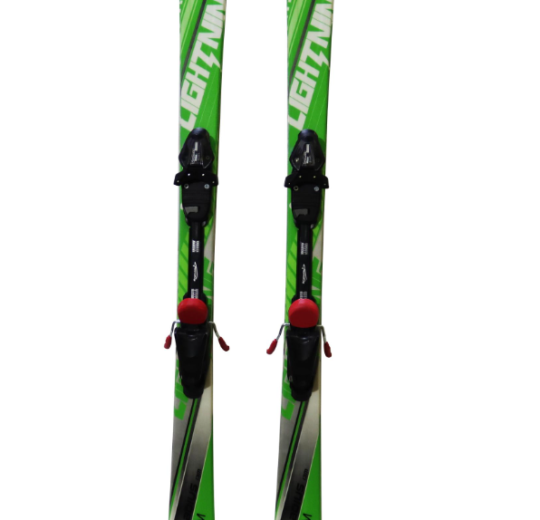 Горные лыжи с креплениями Lightning Xwing 72 Green/White + кр. Snoway SX 10