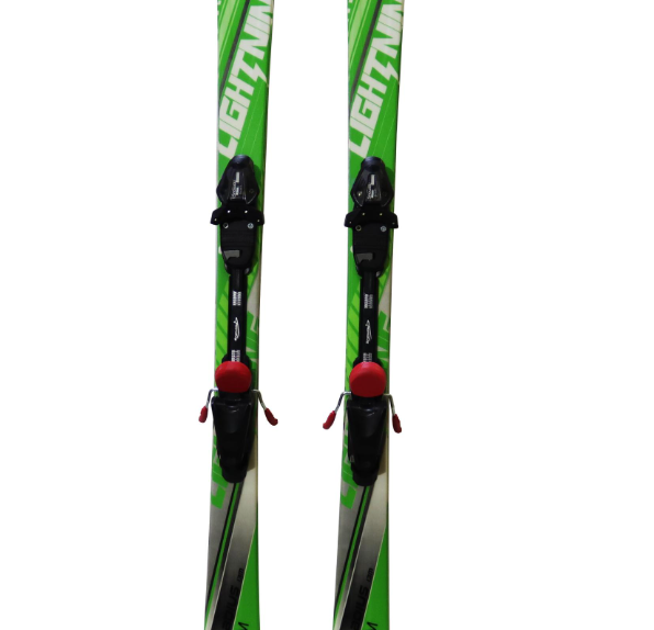 Горные лыжи с креплениями Lightning Xwing 72 GreenWhite кр Snoway SX 10