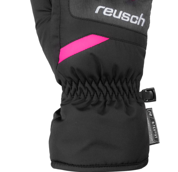 фото Перчатки reusch 21-22 bennet r-tex xt junior black/black melange/pink glo