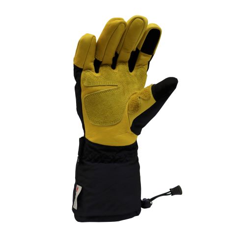 Перчатки DFS Warrior R-Tex Black/Yellow, цвет черный-желтый, размер M - фото 2