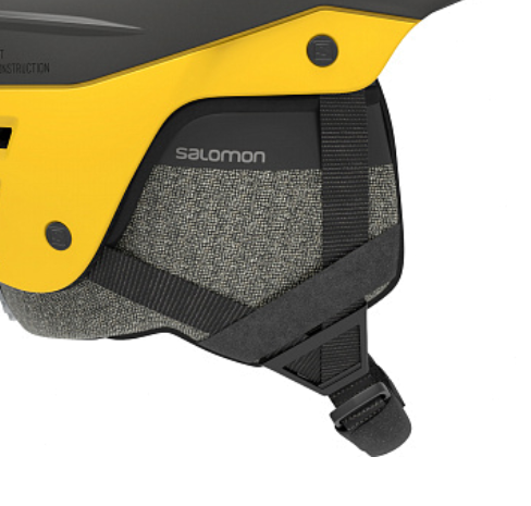 Шлем зимний Salomon 20-21 QST Charge Grey/Lemon Chrome, цвет черный, размер S L40838000 - фото 3