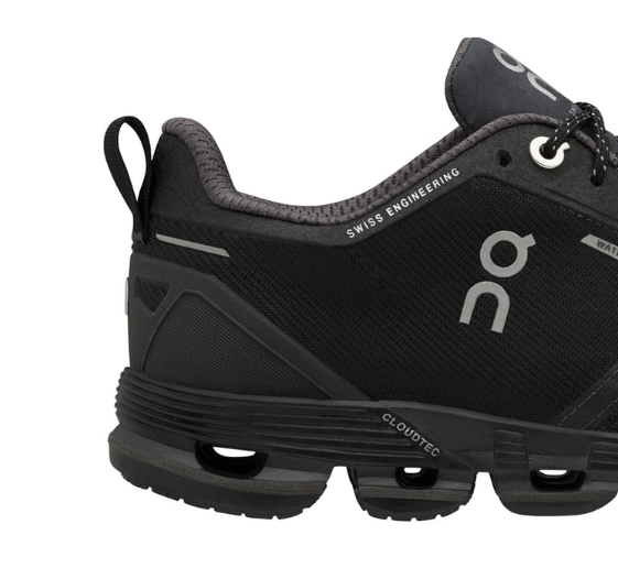 Кроссовки ON 17-18 Cloudflyer Waterproof Black/Lunar W, цвет черный, размер 39,0 EUR 000011.9994 - фото 4