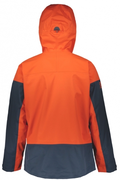 Куртка горнолыжная Scott Jacket Vertic 3L Tangerine Orange/Nightfall Blue, цвет синий-оранжевый, размер S 267486 - фото 2