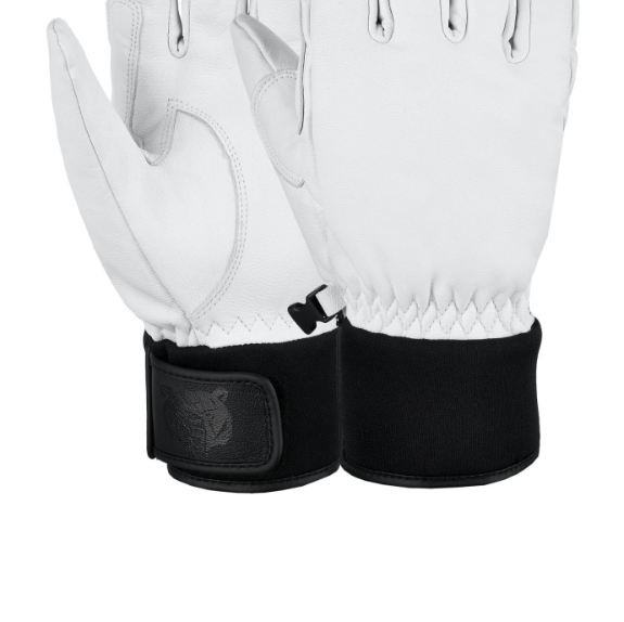 Перчатки Terror 21-22 Leather Gloves White, цвет белый, размер M 00050116 - фото 4