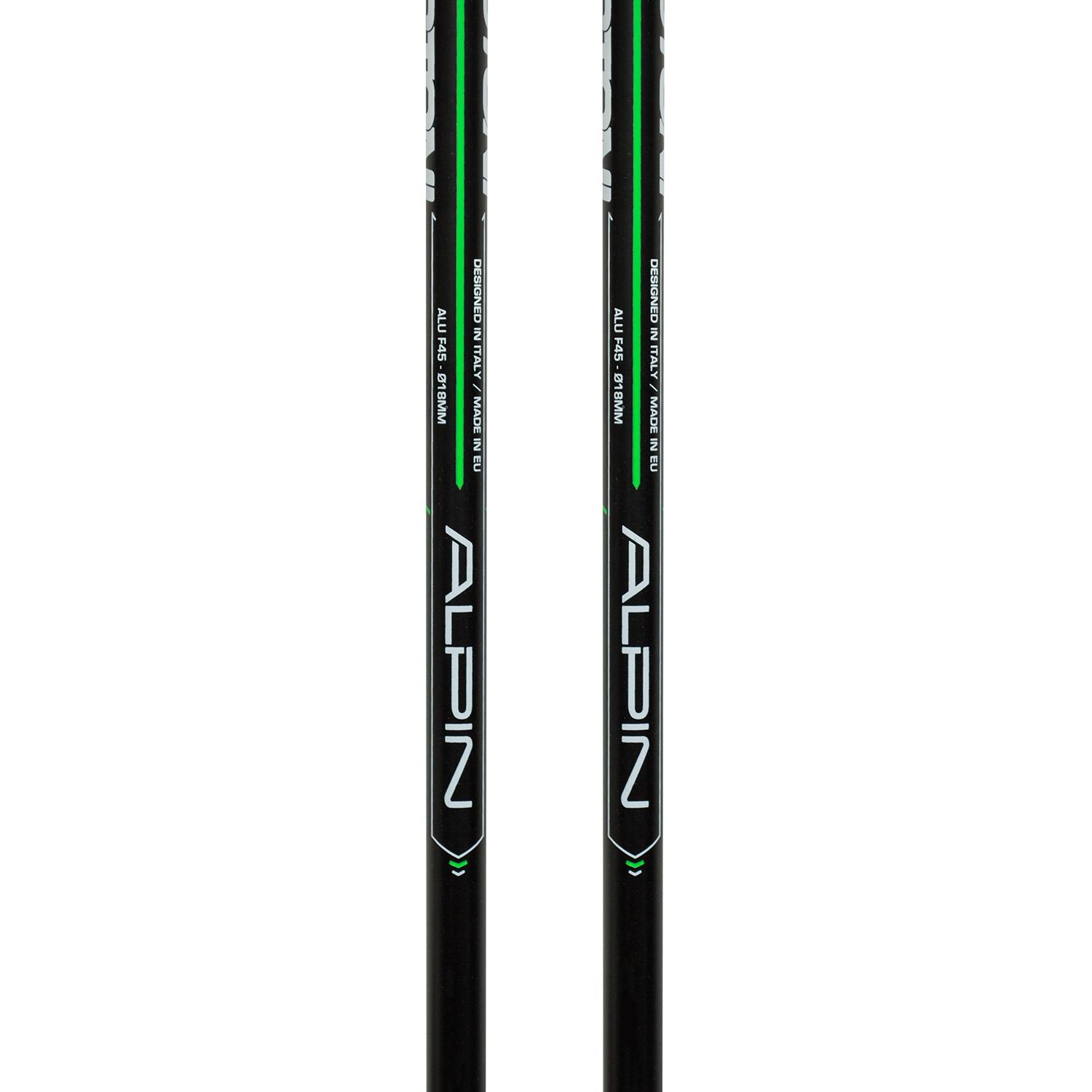 Палки горнолыжные Italbastoni Alpin Black/Green, цвет черный-зеленый 03W1920 - фото 3
