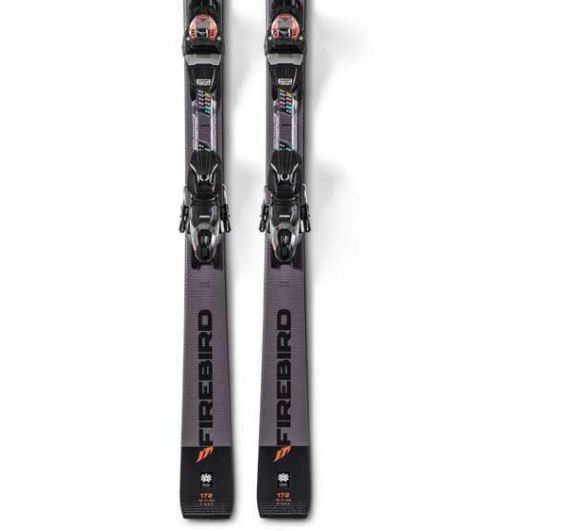 Горные лыжи с креплениями Blizzard 19-20 Firebird Ti II Black/Grey + кр. TPC 10 Demo (6564S1BA)