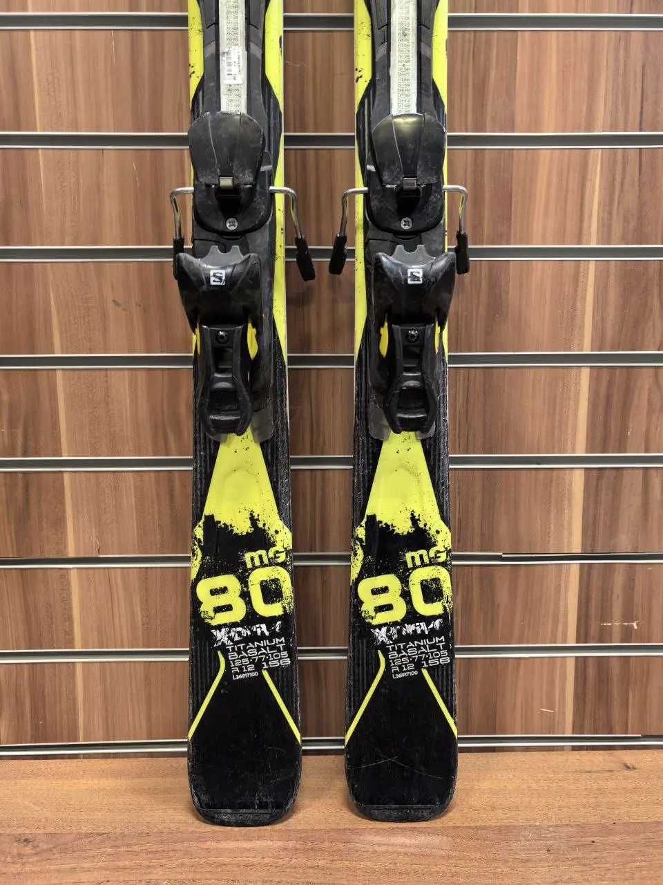 Б/у горные лыжи Salomon X-Drive 80 MG + кр. Salomon 10 (286