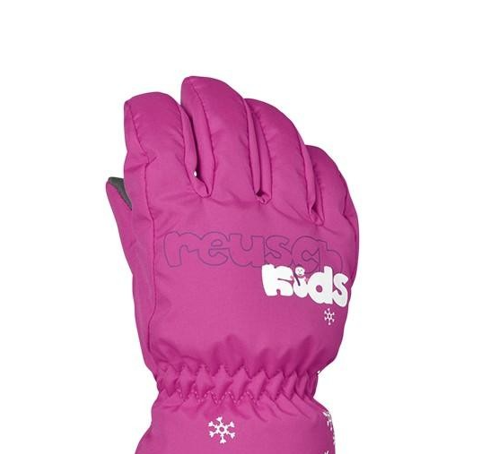 фото Перчатки reusch 17-18 kids pink glo