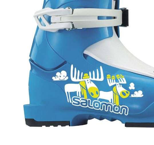 Ботинки горнолыжные Salomon 16-17 T1 Blue/White, цвет белый-голубой, размер 15,0 см L37816800 - фото 3