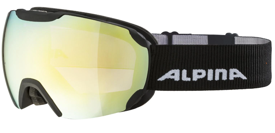Маска Alpina 22-23 Pheos Q Black Matt маска для сна сатиновая двойная резинка 19 × 8 5 см