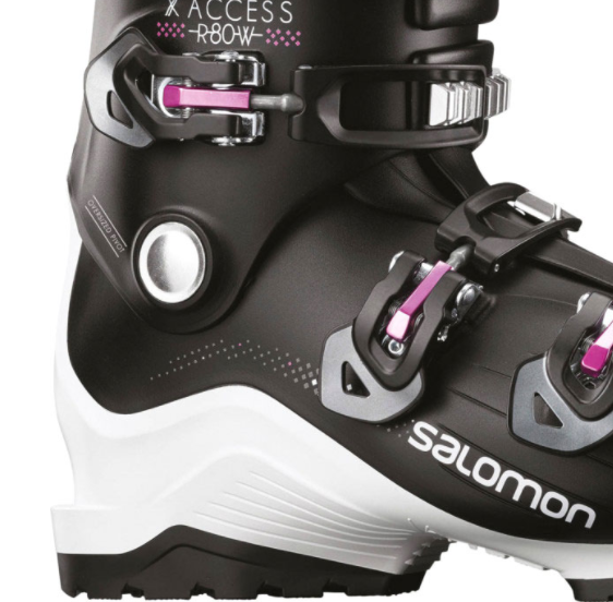 Ботинки горнолыжные Salomon 19-20 X Access R80 W White/Dark Purple, цвет черный, размер 26,0/26,5 см L40574700 - фото 3