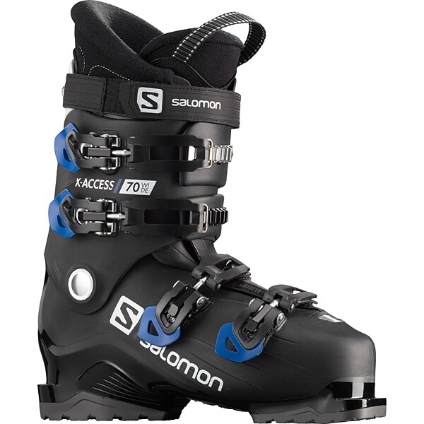 Ботинки горнолыжные Salomon 19-20 X Access 70 Wide Black/Race Blue