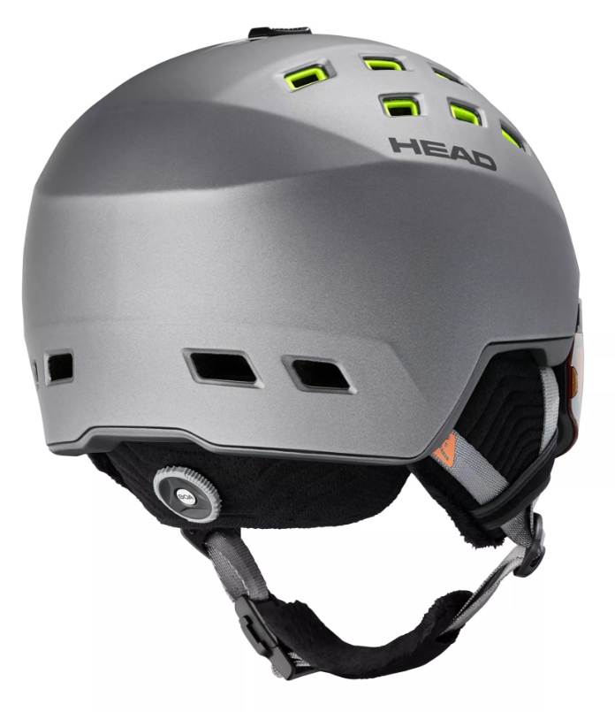 фото Шлем зимний head 22-23 radar anthracite/lime