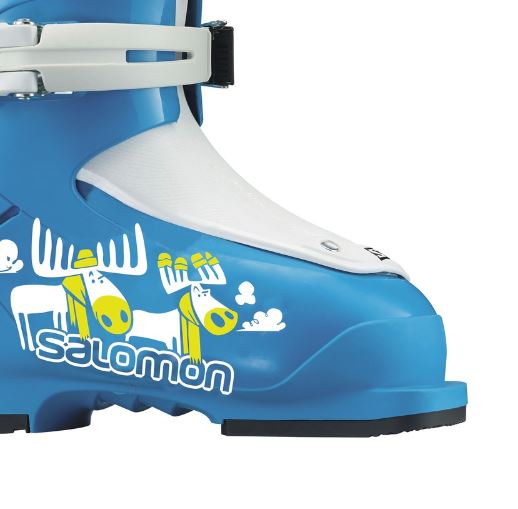 Ботинки горнолыжные Salomon 16-17 T1 Blue/White, цвет белый-голубой, размер 15,0 см L37816800 - фото 4