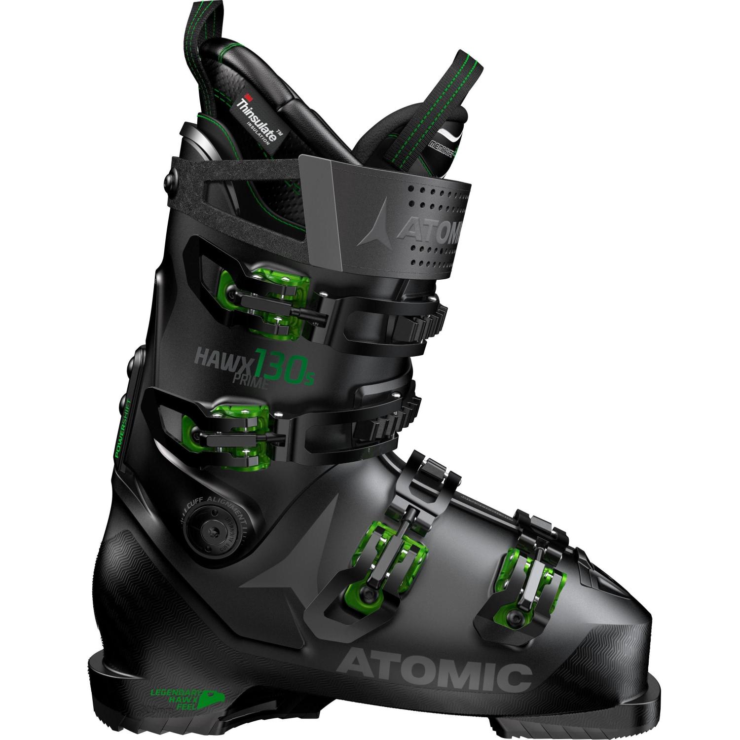 Ботинки горнолыжные Atomic 19-20 Hawx Prime 130S Black/Green ботинки сноубордические prime 19 20 daily women black