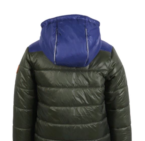 Куртка горнолыжная Kamik Wolf Turf/Navy, цвет тёмно-зелёный, размер 164 см KWB6607 - фото 4