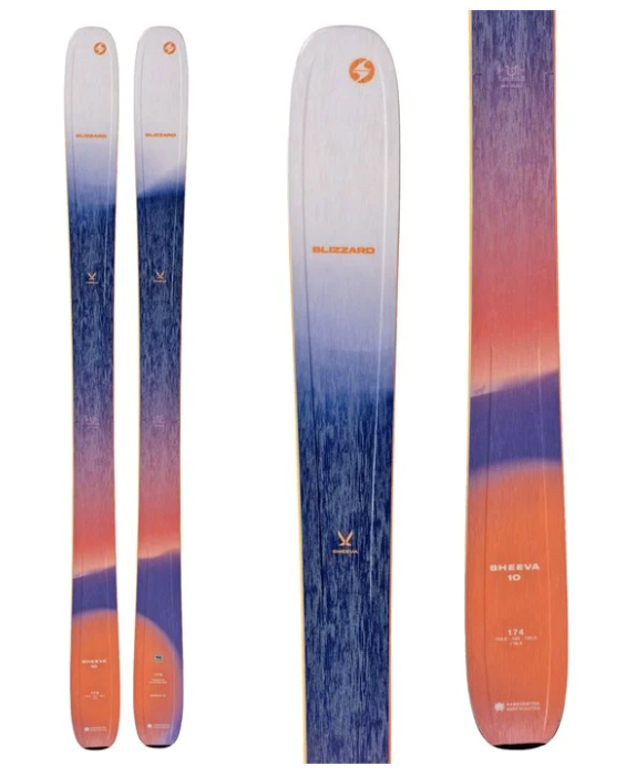 Горные лыжи без креплений Blizzard 23-24 Sheeva 10 Flat W's Orange