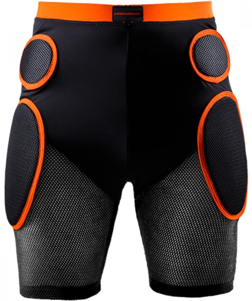 Защитные шорты Losraketos Light Black\Orange ролик для чистки одежды 60 листов soft touch light stl