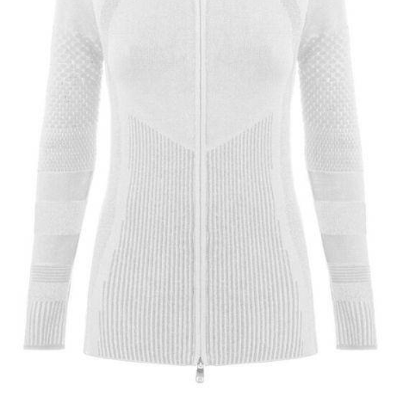Блузон флисовый Poivre Blanc 19-20 Knit Jacket White, цвет белый, размер M 273969-0001001 - фото 2