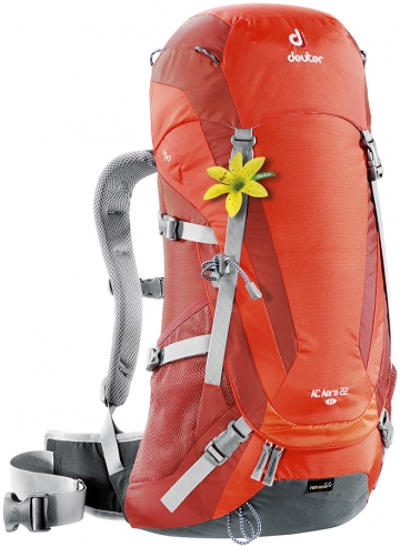 фото Рюкзак туристический deuter ac aera 22 sl papaya lava