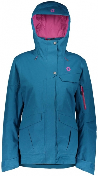 Куртка горнолыжная Scott Jacket W's Ultimate Dryo 20 Mykonos Blue Oxford куртка горнолыжная scott jacket g s vertic virtual pink