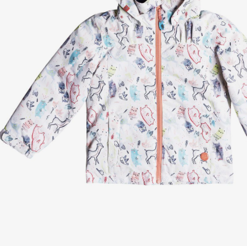 Куртка для сноуборда Roxy ERLTJ03009 Jet Mini Animals Junior, цвет разноцветный, размер 6/7 (дет.) WBB9 - фото 4
