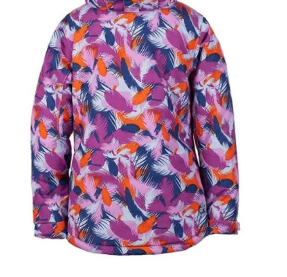 Куртка горнолыжная Kamik Avalon Whimsical Feather Ice/Sweet Plum, цвет розовый, размер 164 см KWG6627 - фото 6