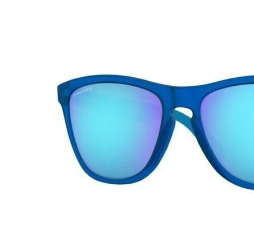 Очки солнцезащитные Oakley Frogskins Mix Matte Translucent Sapphire/Prizm Sapphire - фото 3