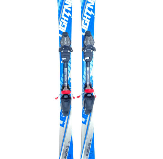 Горные лыжи с креплениями Lightning Xwing 72 BlueWhite кр Snoway SX 10