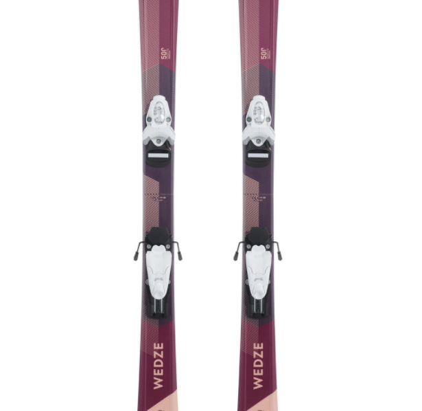 Горные лыжи с креплениями Wedze Boost 500 JR Purple + кр. Look Team 4, цвет фиолетовый 2425092 - фото 4