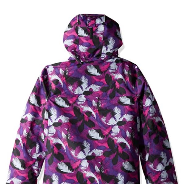 Куртка горнолыжная Kamik Avalon Whimsical Feather Purple Sky/Black, цвет фиолетовый, размер 164 см KWG6627 - фото 4
