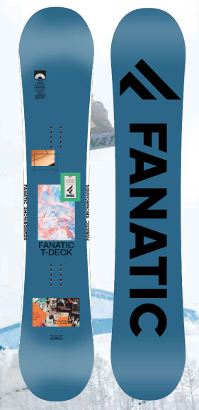 Сноуборд Fanatic 22-23 T-Deck Blue