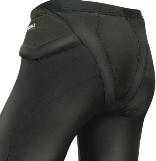 Защитные шорты Komperdell Pro Short Junior Black, цвет черный, размер 128 см 854318 - фото 4