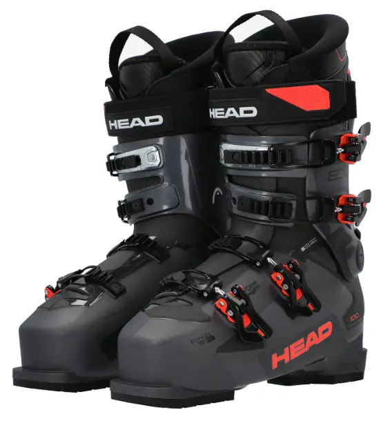 Ботинки горнолыжные Head 24-25 Edge 100 HV Anthracite/Red купить