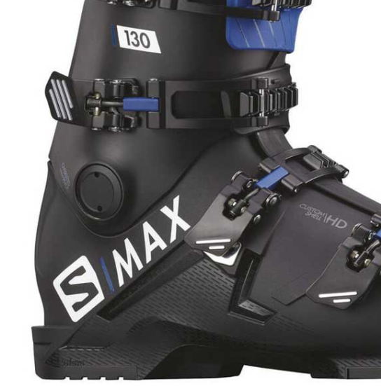 Ботинки горнолыжные Salomon 19-20 S/Max 130 Black/Race Blue, цвет черный, размер 25,0/25,5 см L40877600 - фото 4