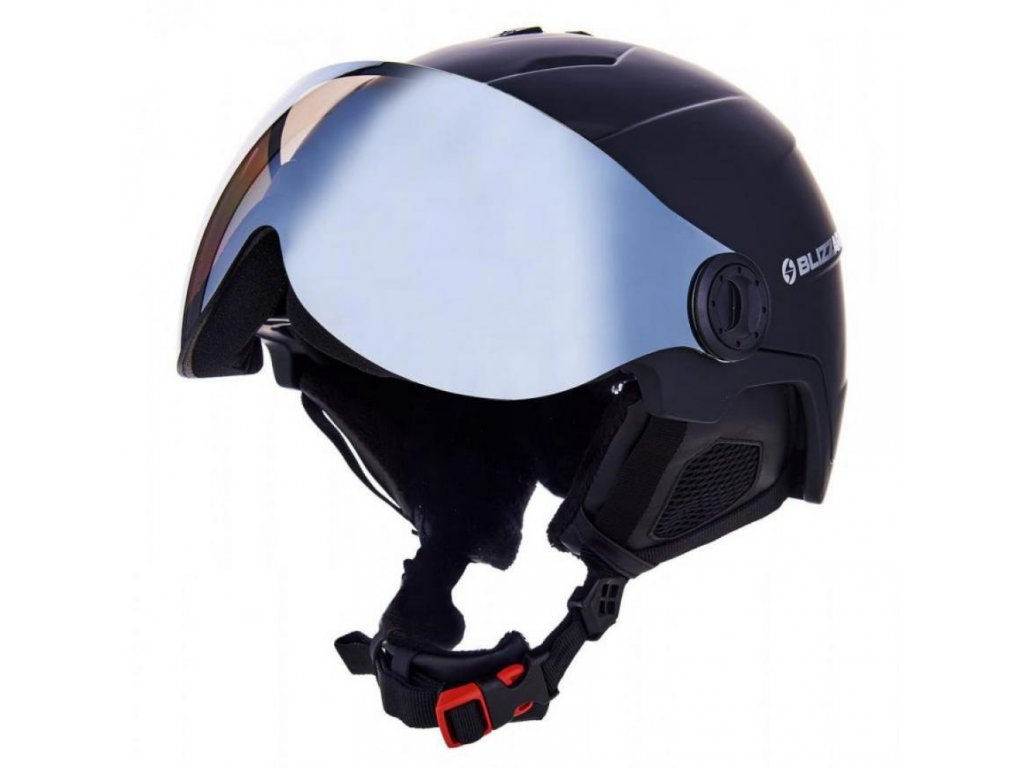Шлем зимний Blizzard 22-23 Double Visor Black Matt Smoke Mirror Lens шлем зимний blizzard 22 23 demon carbon matt
