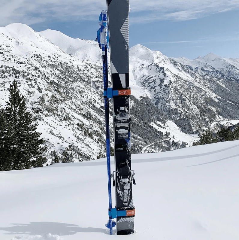 Приспособление для переноски лыж и лыжных палок SKI-N-GO Blue, цвет синий 6069 - фото 3