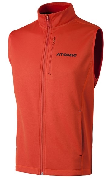 Жилет Atomic 17-18 M Alps Fleece Vest Bright Red свитер atomic 18 19 m alps origin sweater quiet shade