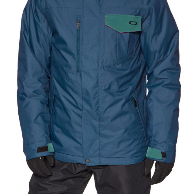 Куртка для сноуборда Oakley 19-20 Division Evo Insula Jkt 2L 10K Poseidon, размер M - фото 4