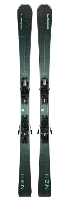 Горные лыжи с креплениями Elan 24-25 Primetime №2 W Blk PS + кр. Elan EL 9 GW Shift