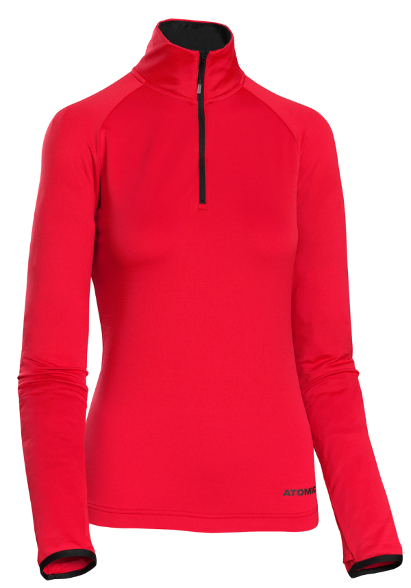 Блузон флисовый Atomic 20-21 W Cloud Fleece Zip-Neck True Red