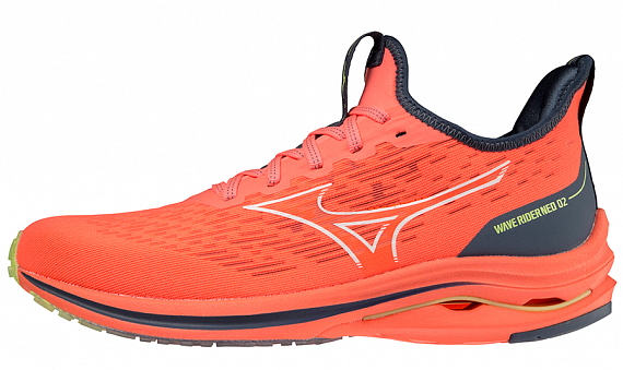 Кроссовки Mizuno 21-22 Wave Rider Neo 2 W OrangeWhiteDark Blue 8991₽