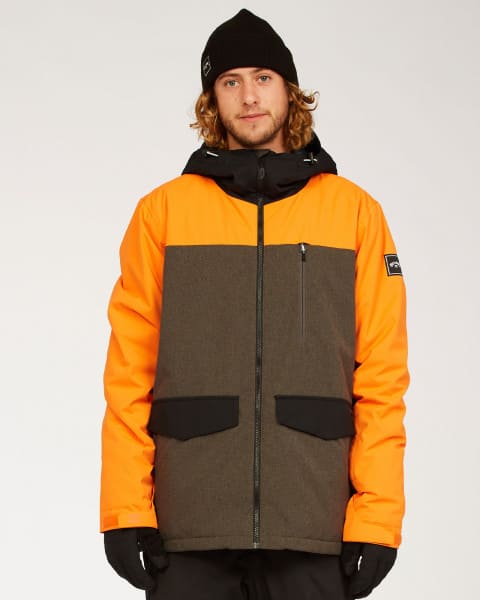Куртка для сноуборда Billabong 20-21 All Day Bright Orange, размер XL - фото 1