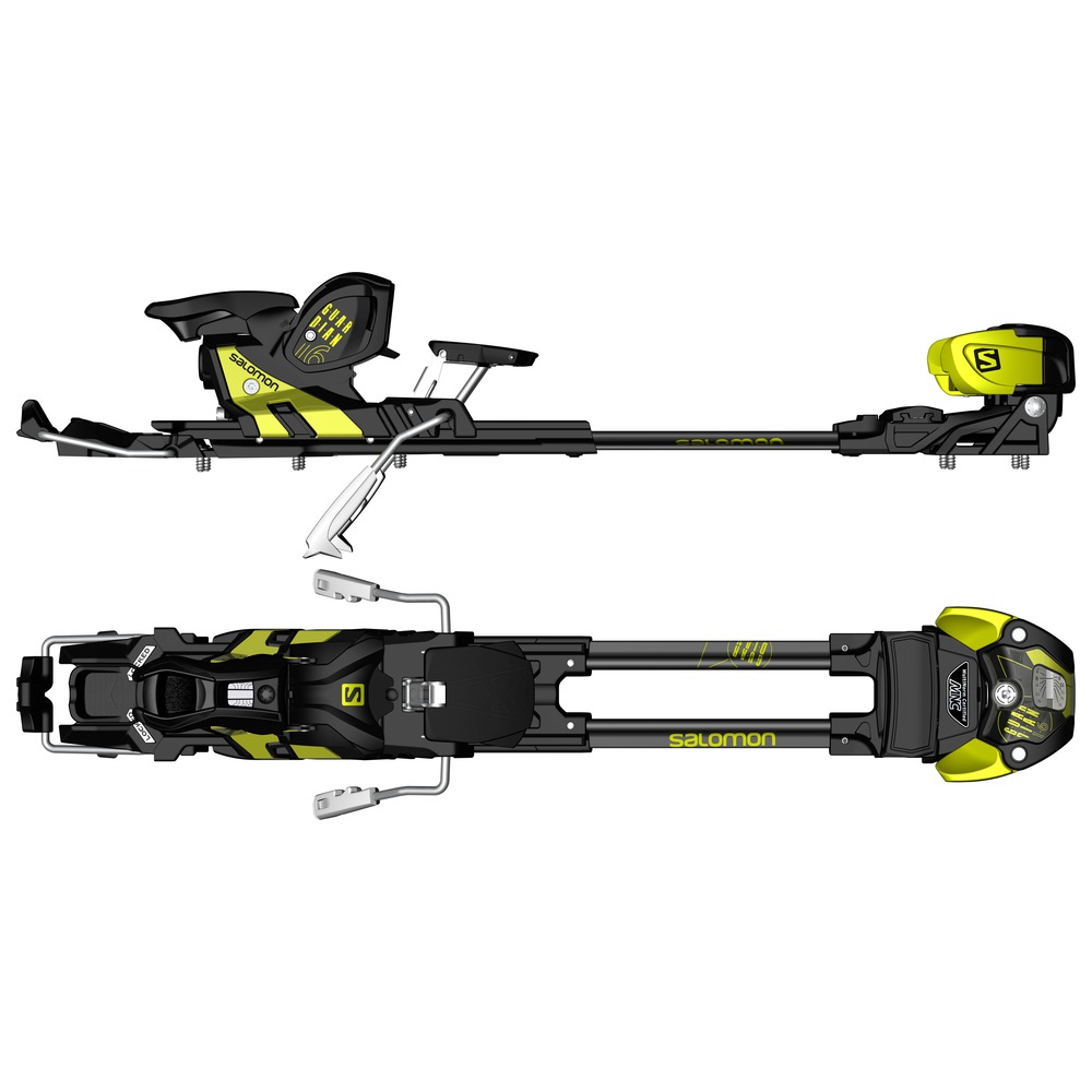 Крепления для горных лыж Salomon N Guardian MNC 16 L Yellow/Black W BR - фото 1