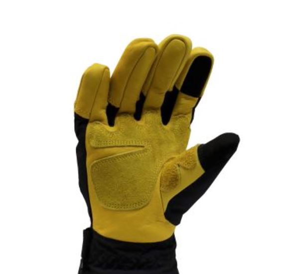 Перчатки DFS Warrior R-Tex Black/Yellow, цвет черный-желтый, размер M - фото 4