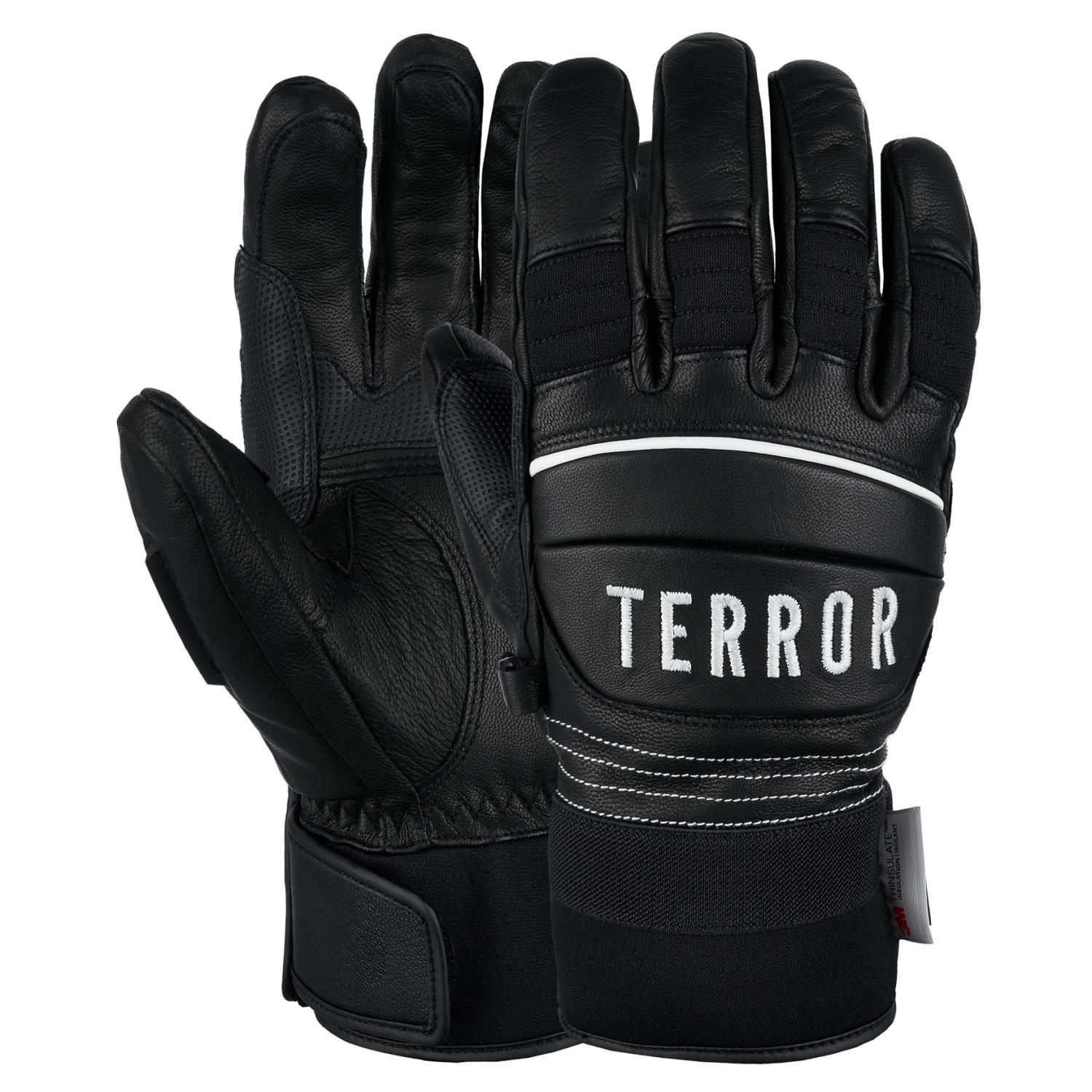 Перчатки Terror 21-22 Race Gloves Black перчатки terror 21 22 crew gloves grey