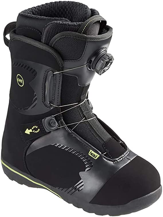 Ботинки сноубордические Head 19-20 One Boa Wmn Black/Yellow