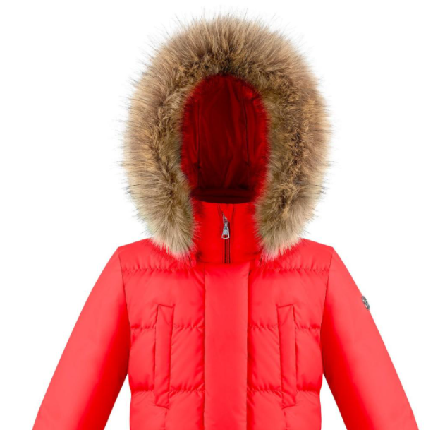 Куртка Poivre Blanc 19-20 Down Jacket Jr Scarlet Red, цвет красный, размер 128 см 274033-0192001 - фото 4